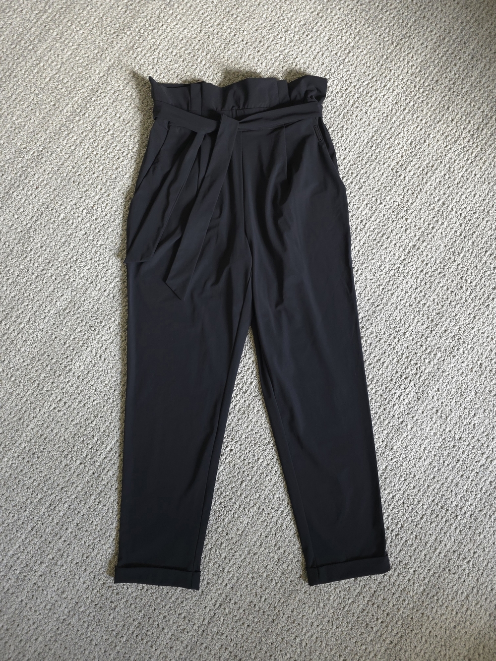 ONA by Yoon Chung High-Waisted Pants with Front Tie